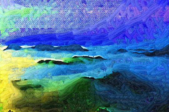 油畫