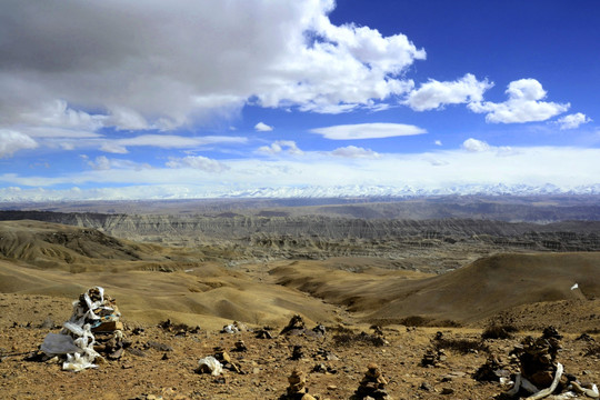西藏风光 地理沉积