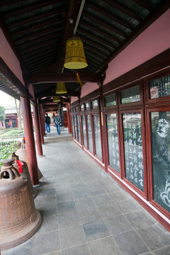 寒山寺走廊
