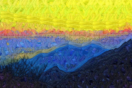 抽象畫