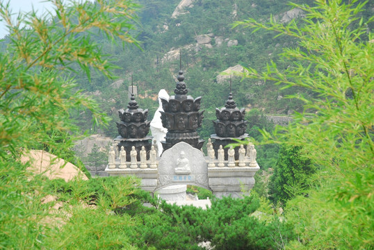 崂山华岩寺景观