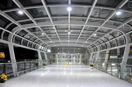 机场建筑 走廊
