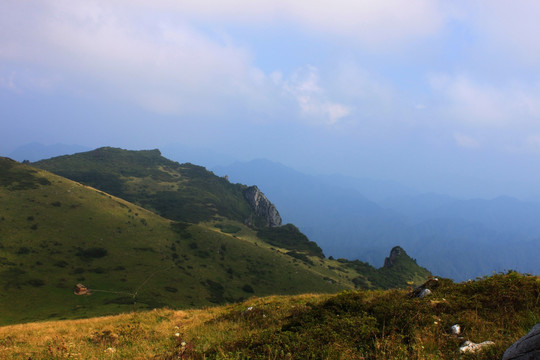 紫柏山风光