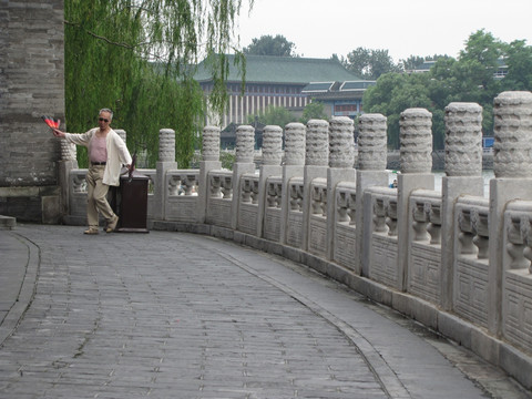 老有所乐 北京北海公园