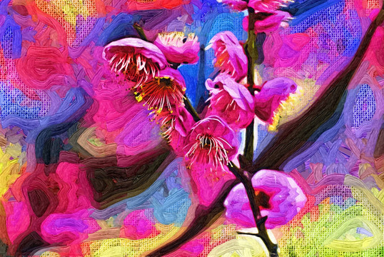 油畫