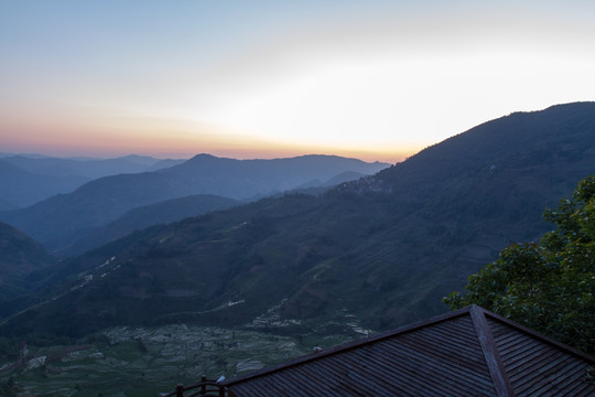 云南元阳梯田 老虎嘴景区