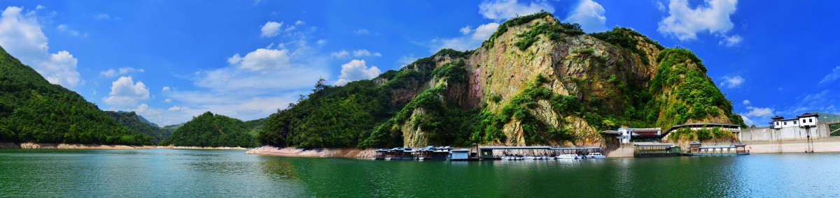 諸暨五泄水庫高清全景圖