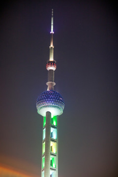 上海陆家嘴 夜景 东方明珠