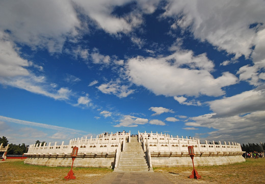 北京天坛公园圜丘坛