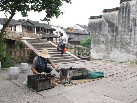 街头爆米花