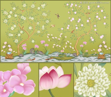 素雅花鳥