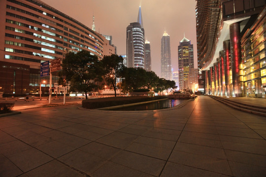 上海陆家嘴 夜景