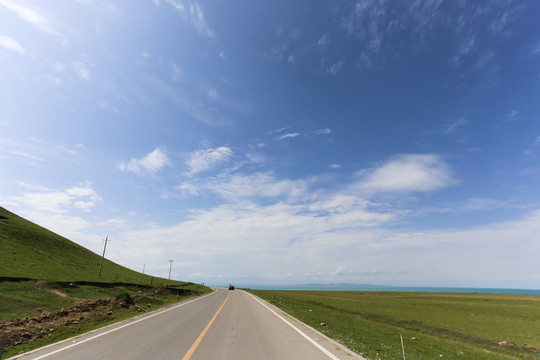 青海湖环湖公路