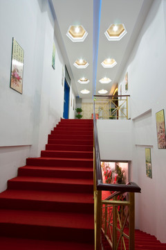 足疗会所 室内设计 楼梯