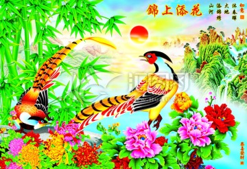 錦上添花