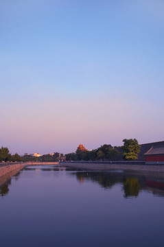 北京 故宫 护城河