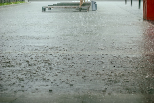 雨景