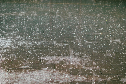 下雨天