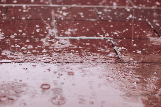 雨景