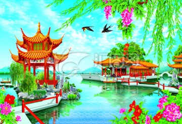 公園美景