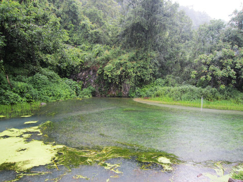 黑鱼河峽谷    低温温泉