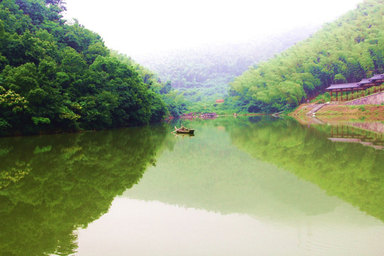 宁波香山教寺风光