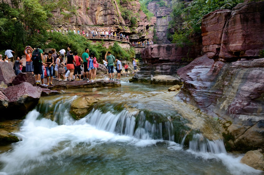 云台山红石峡