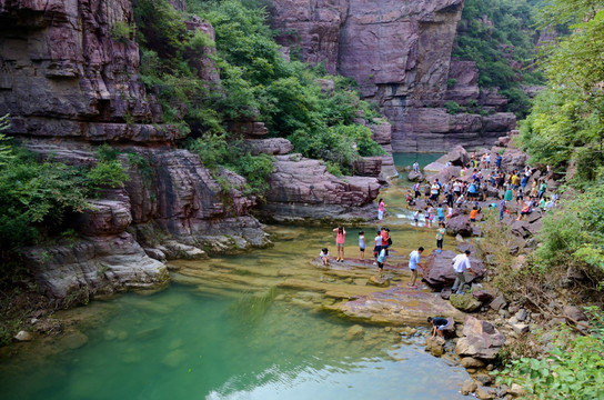 云台山红石峡