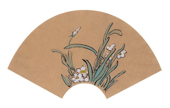 裝飾畫水仙花  水仙花