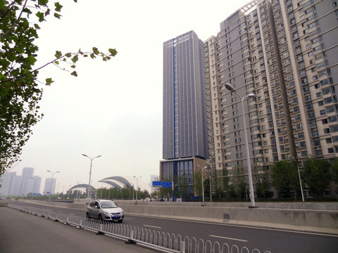 城市建筑 城市道路