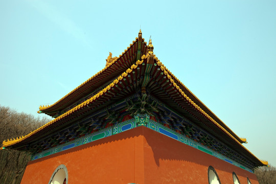 明孝陵 中式建筑 传统建筑