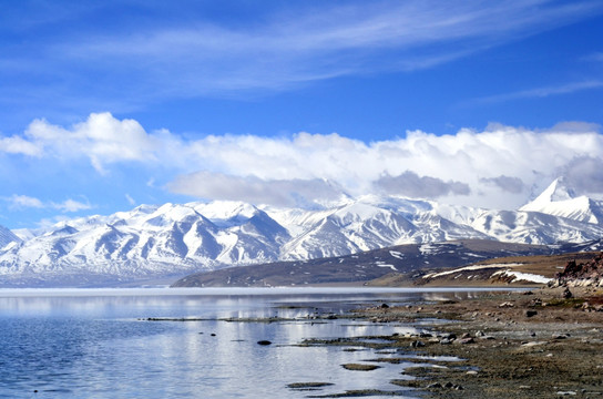 西藏风光 圣湖玛旁雍措