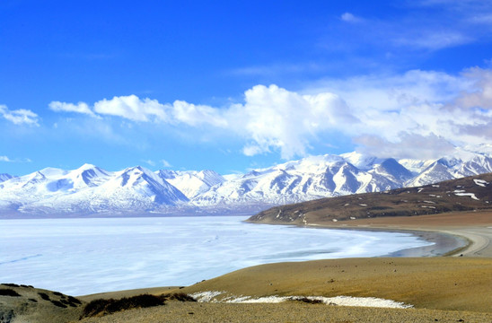 西藏风光圣湖玛旁雍错