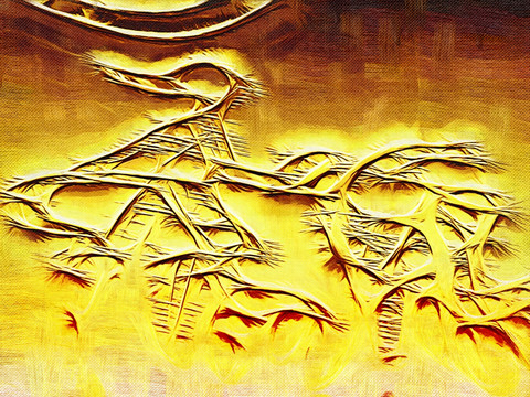 抽象裝飾畫
