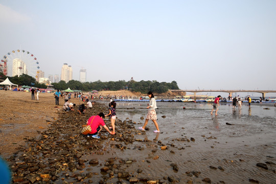 大连海滨浴场