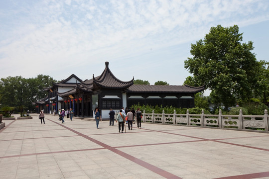 镇江金山景区 金山寺 百花洲