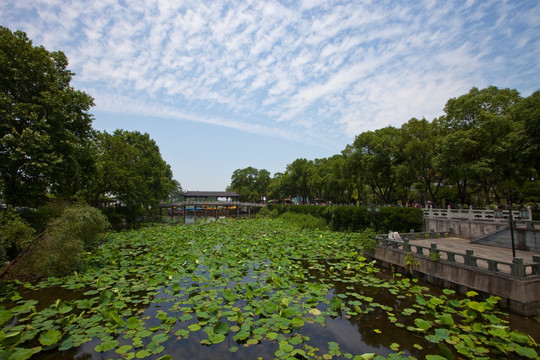 镇江金山景区 金山寺 百花洲