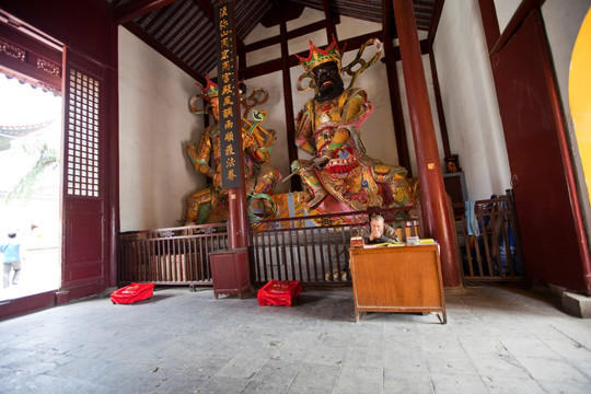 金山寺 寺庙 江天禅寺 庙宇