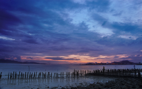 深圳湾海景