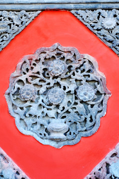 北京大觉寺砖雕
