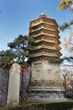北京戒臺寺佛塔