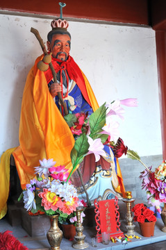 平谷丫髻山药王孙思邈塑像