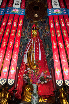 金山寺 寺庙 江天禅寺 佛像