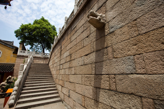 金山寺 寺庙 江天禅寺 庙宇