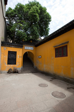 金山寺 寺庙 江天禅寺 庙宇