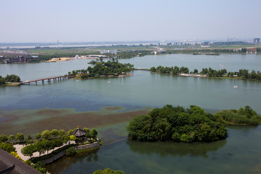 镇江金山景区 金山寺 百花洲