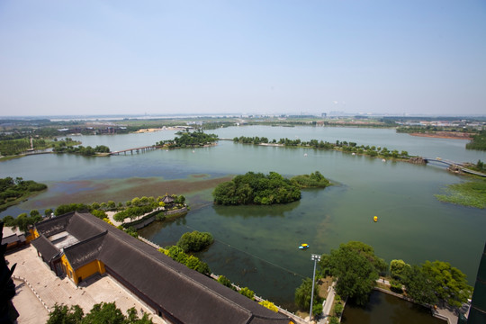 镇江金山景区 金山寺 百花洲