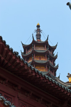 慈寿塔 金山寺 寺庙 江天禅寺