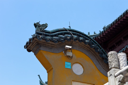 金山寺 寺庙 江天禅寺 庙宇