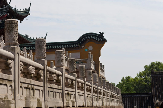 金山寺 寺庙 江天禅寺 庙宇